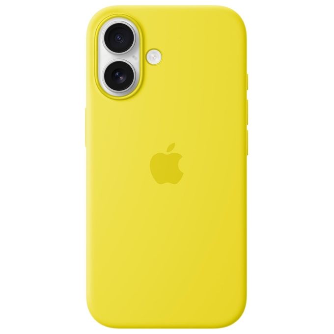 Apple Custodia MagSafe in Silicone per iPhone 16 Giallo Carambola ​​​​​​​