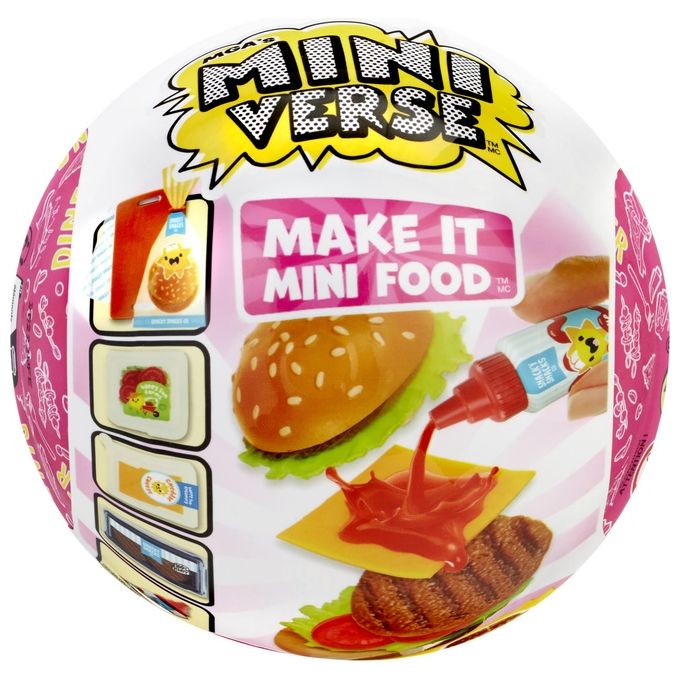 Mga Playset Make It Mini Foods Miniverse Assortito