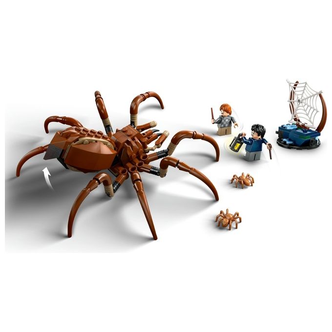LEGO Harry Potter Aragog nella Foresta Proibita Grande Ragno Giocattolo da Costruire con Parti Snodabili Giochi di Magia per Bambini e Bambine da 7 Anni in su con 2 Minifigure e Accessori 76434