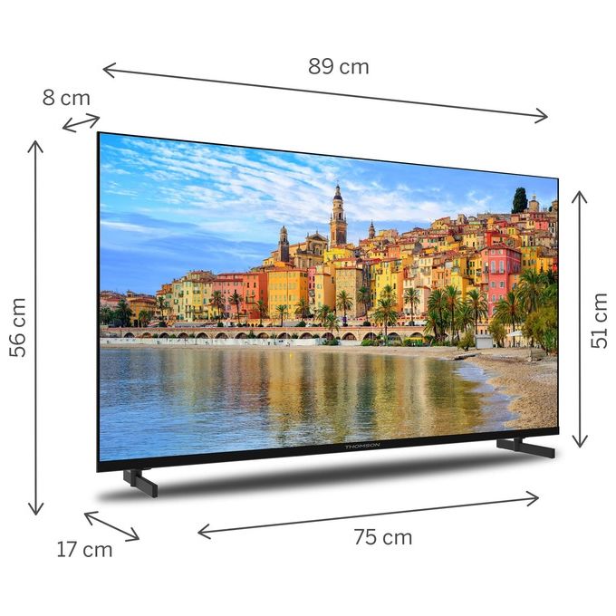 Thomson 40FG2S14 Tv Full Hd 40'' Smart Google Tv Black Cert TivuSat