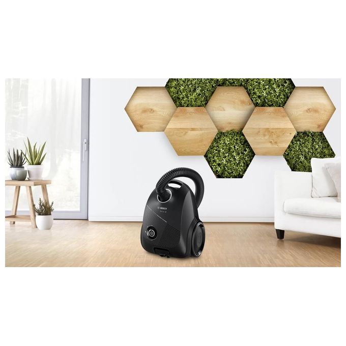 Bosch Serie 2 BGLS2BA1 Aspirapolvere con Sacco Nero