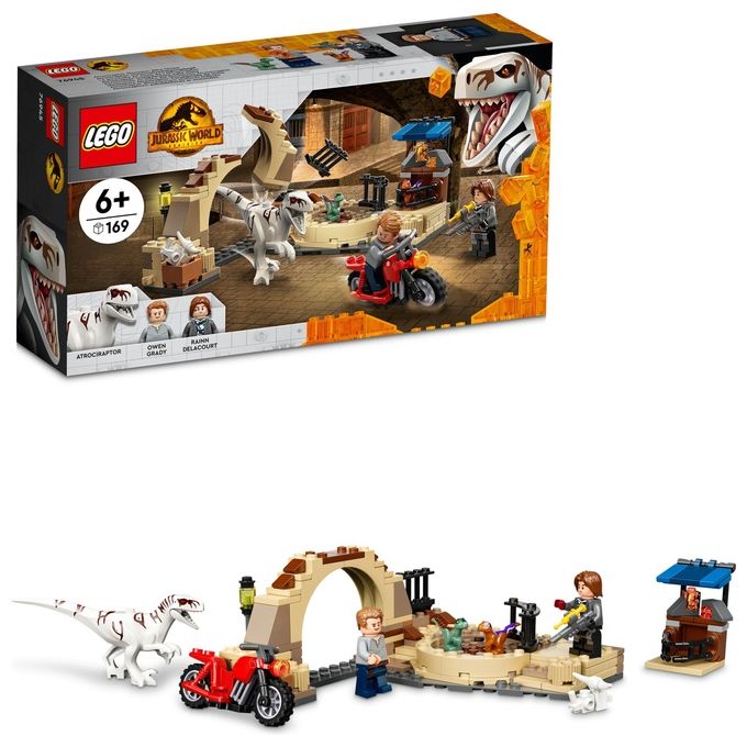 LEGO Jurassic World Atrociraptor: Inseguimento sulla Moto