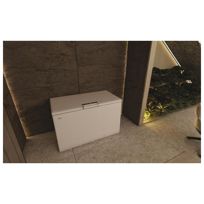 Haier HCE420D Congelatore orizzontale 418 litri Classe D Sistema Frost FreeStatic Bianco
