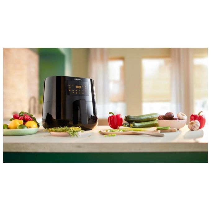 Philips Essential HD9270-96 Friggitrice ad Aria 6.2 Litri 2000W Nero