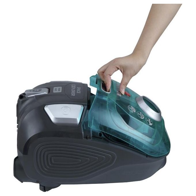 Hoover SL71_SL70 Aspirapolvere a Traino Potenza 700 W Capacita' 2 Litri Classe energetica A Grigio-Verde