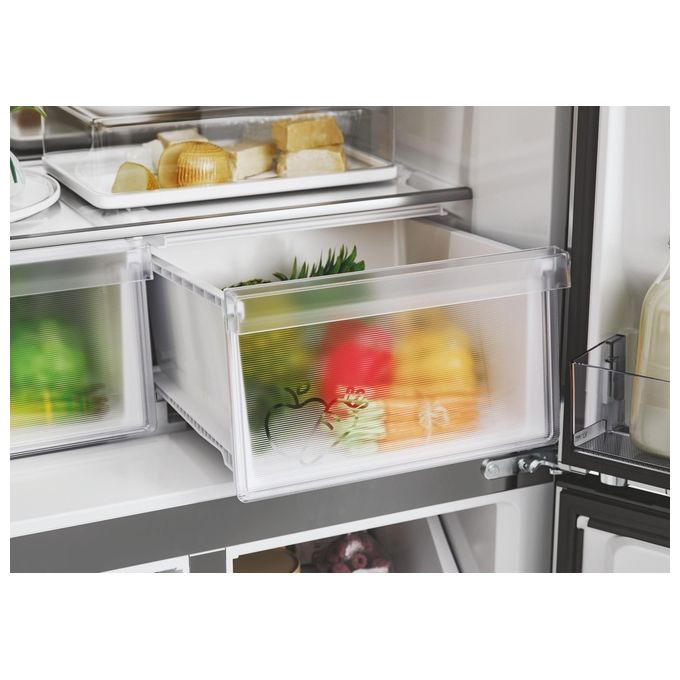 Candy CFQQ5T817EPS Frigorifero Side-by-Side Libera Installazione 467 Litri Classe Energetica E Argento