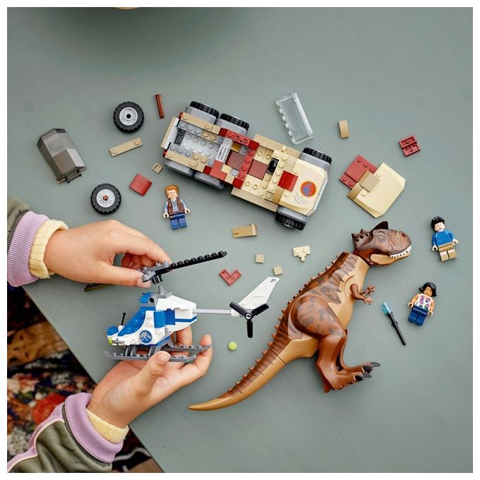 LEGO Jurassic World Carnotaurus Dinosaur Chase
