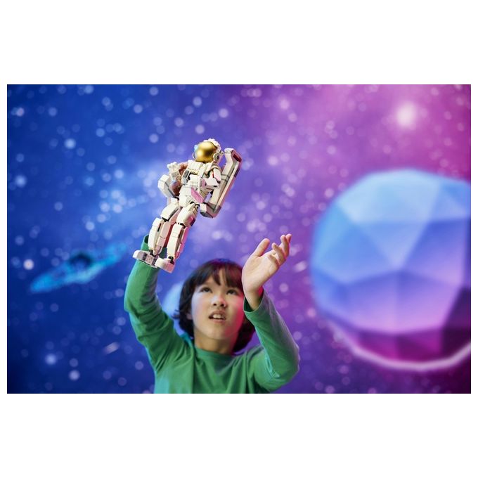 Lego 31152 Creator Set da costruzione 3 in 1 Astronauta Cane Spaziale Astronave Viper Jet 647 pezzi 9+ anni colore Multicolore