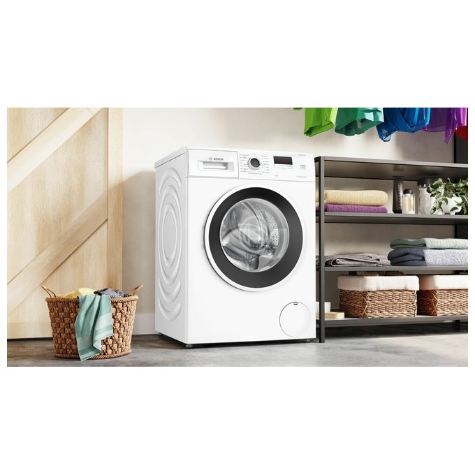 Bosch WGE03200IT Serie 2 Lavatrice Carica Frontale 8 Kg 1200 rpm Classe A EcoSilence Drive ActiveWater Plus (85x60x59 cm) colore Bianco