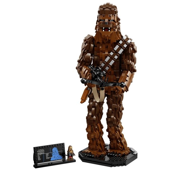 LEGO Star Wars 75371 Chewbacca, Kit Modellismo per Adulti da Collezione 40° Anniversario Il Ritorno dello Jedi, Idea Regalo