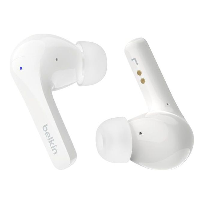 Belkin SoundForm Motion Auricolare True Wireless Stereo (TWS) In-Ear Bluetooth Bianco