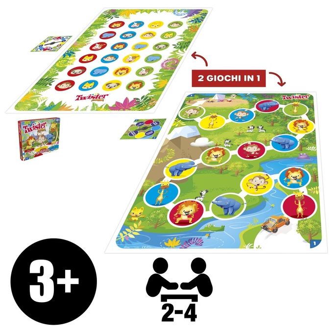 Hasbro Gioco di Societa' Twister Junior