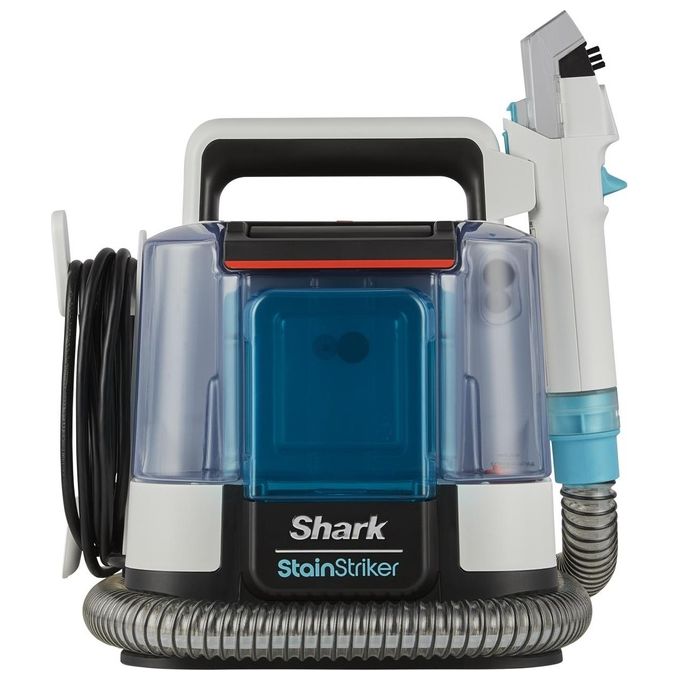 Shark StainStriker PX200EUT, smacchiatore portatile, 450 W, doppia soluzione detergente, tappeti e tappezzeria, animali domestici, 1,25 L