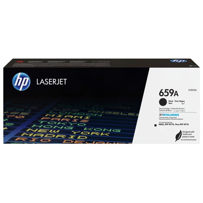 HP W2010A Cartuccia Toner Nero Originale 16000 Pagine compatibile con LaserJet Enterprise M856 MFP M776 colore Nero