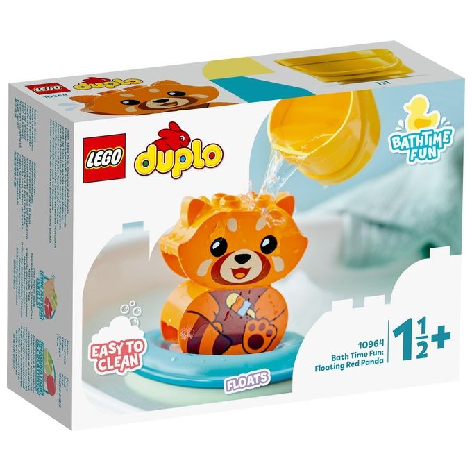 LEGO Duplo Ora del Bagnetto: Panda Rosso Galleggiante