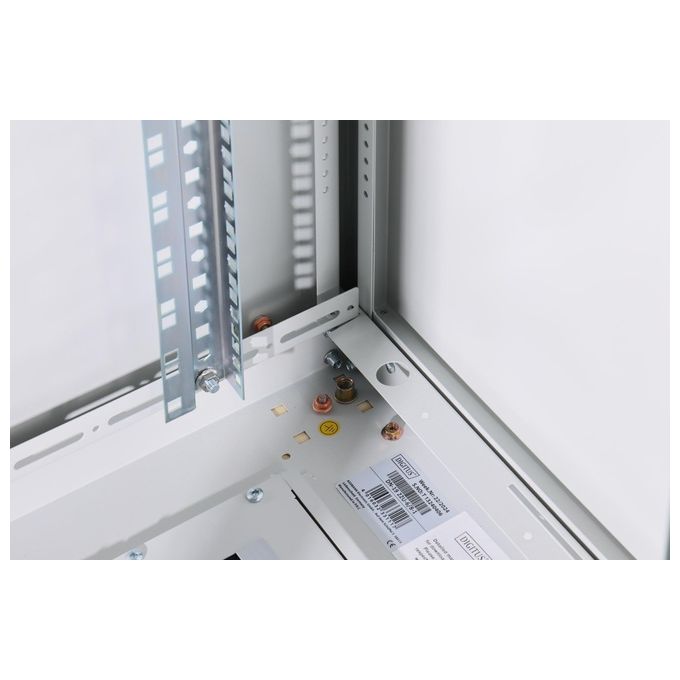Digitus armadio 22 unita' linea professionale (a)1200 x (l)600 x (p) 800 mm. grigio chiaro ral7035