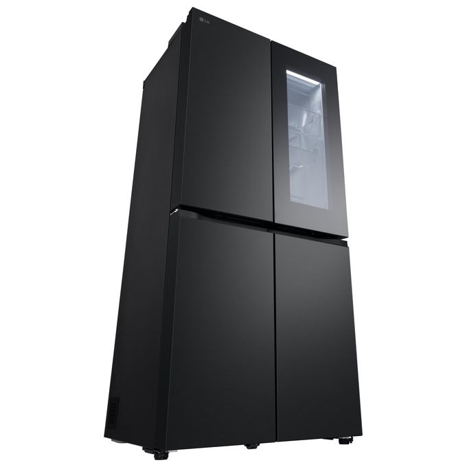 LG GMV860EPDE Frigorifero Multidoor InstaView Slim 530 Litri Classe E Wi-Fi Linear Cooling Total No Frost 835x1787x730 Matte Black