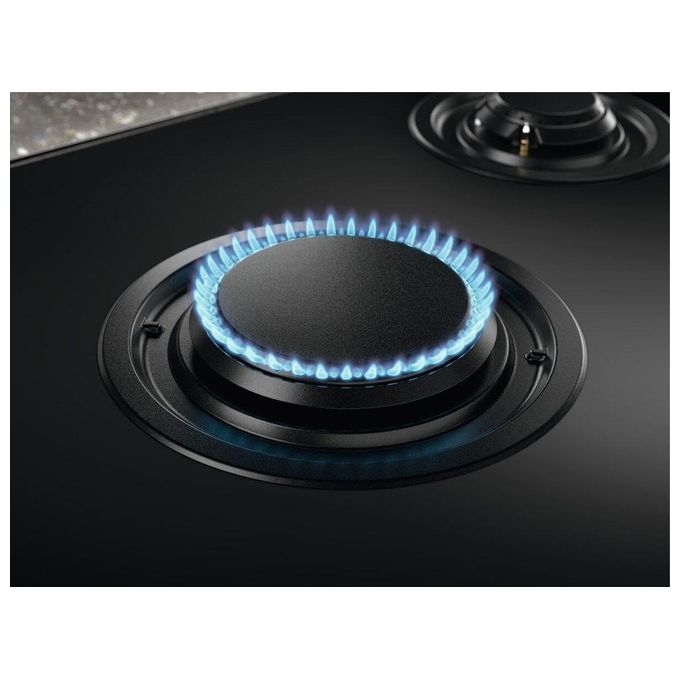 Electrolux KGG753753K Piano Cottura da Incasso a Gas 5 Fuochi 75 cm colore Nero