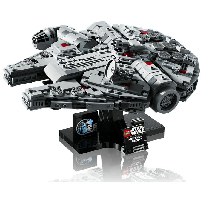 LEGO Star Wars 75375 Millennium Falcon, Modellino da Costruire di Astronave per Adulti, Idee Regalo Lui, Lei, Marito o Moglie