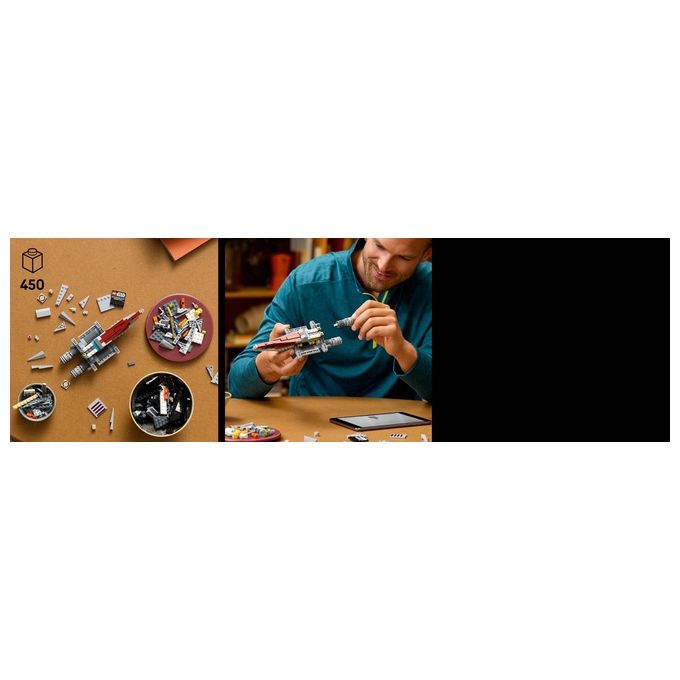 LEGO Star Wars 75404 Nave d'Assalto Classe Acclamator, Modellino da Costruire di Astronave da Collezione con Supporto, Idea Regalo di Compleanno per Adulti, Uomo, Donna e Fan dell'Attacco dei Cloni