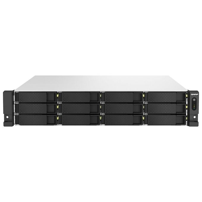 Qnap TS-H1887XU-RP NAS Armadio 2U Collegamento Ethernet LAN Nero-Bianco E-2336