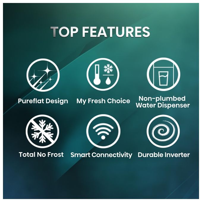 Hisense RQ5P470SMIE – Frigorifero Americano Side by Side 483 L, Classe E, Total No Frost,  Inox