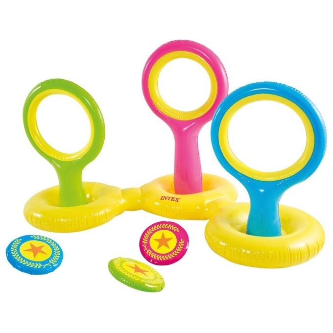 Intex Gioco del Disco per Attivita' Acquatiche e Divertimento in Piscina con Design Colorato e Resistente