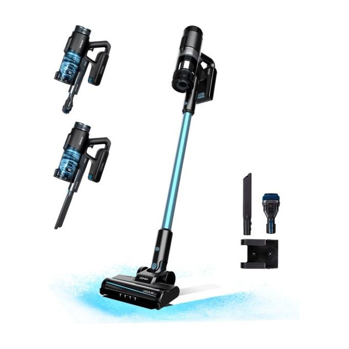 Cecotec Scopa Ricaricabile Conga Rockstar 1500 215W Batteria 2200mAh 25.2V 45 Minuti Autonomia