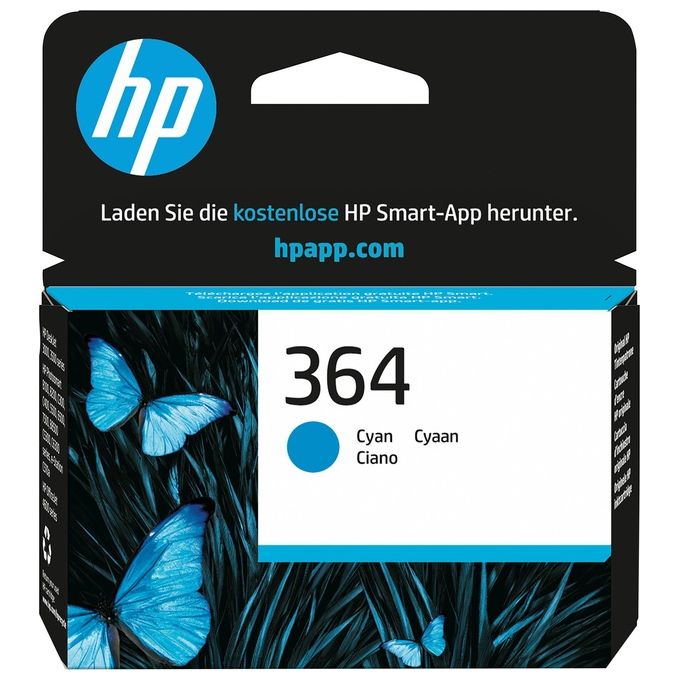 Hp Cartuccia Ink Ciano N.364 Blister