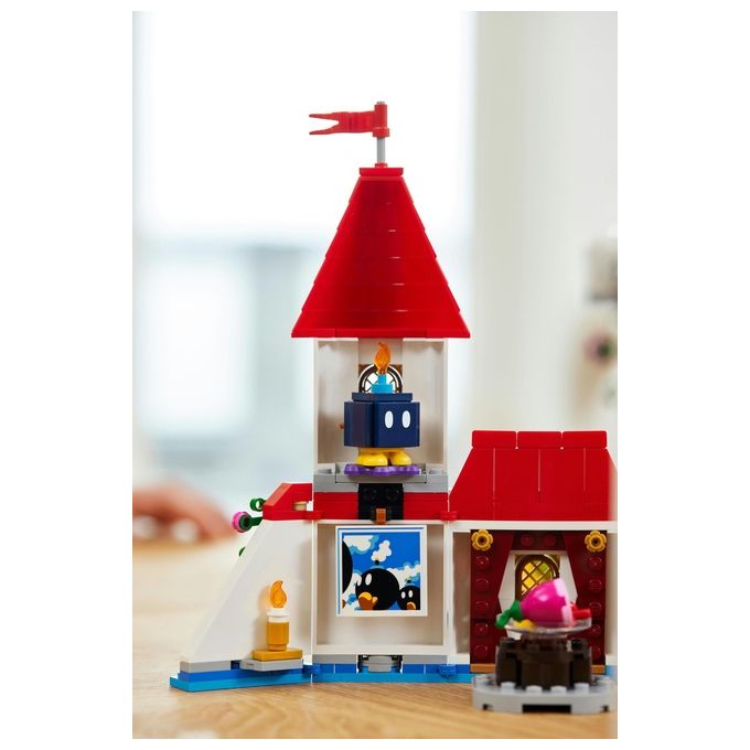 LEGO 71408 Super Mario Pack Espansione Castello di Peach 1216 pezzi 5 personaggi inclusi (48x37x9 5 cm) colore Nero