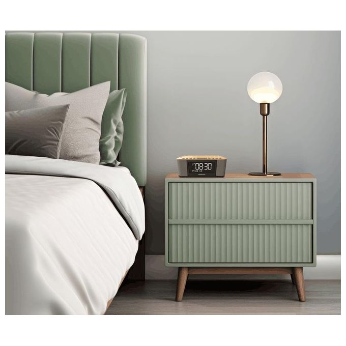 [ComeNuovo] Kenwood CR-ST40DAB-M Radiosveglia Stereo Legno