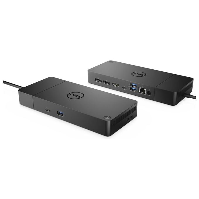 Dell WD19S-130W Dock Cablato Usb 3.2 Gen 2 Type-C Nero