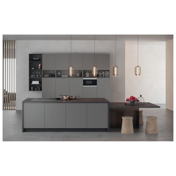 Hotpoint MF20S IX HA Forno a Microonde Capacita' 20 Litri Potenza 800W 21 Funzioni automatiche Programmi automatici Nero-Acciaio Inossidabile