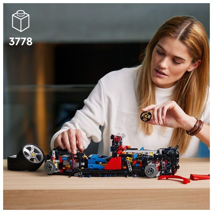 LEGO, Ferrari Daytona SP3 Technic, Set di Costruzione, 3778 Pezzi