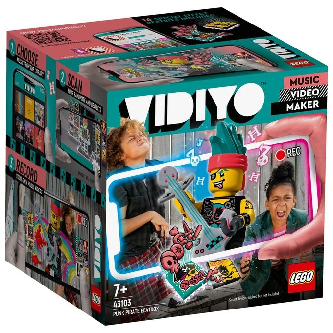 LEGO Vidiyo Punk Pirate BeatBox Creatore Video Musicali con Pirata