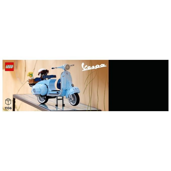 LEGO Icons 10298 Vespa 125, Set in Mattoncini, Modellismo Adulti, Replica Piaggio Anni 60, Idea Regalo, Hobby Creativo