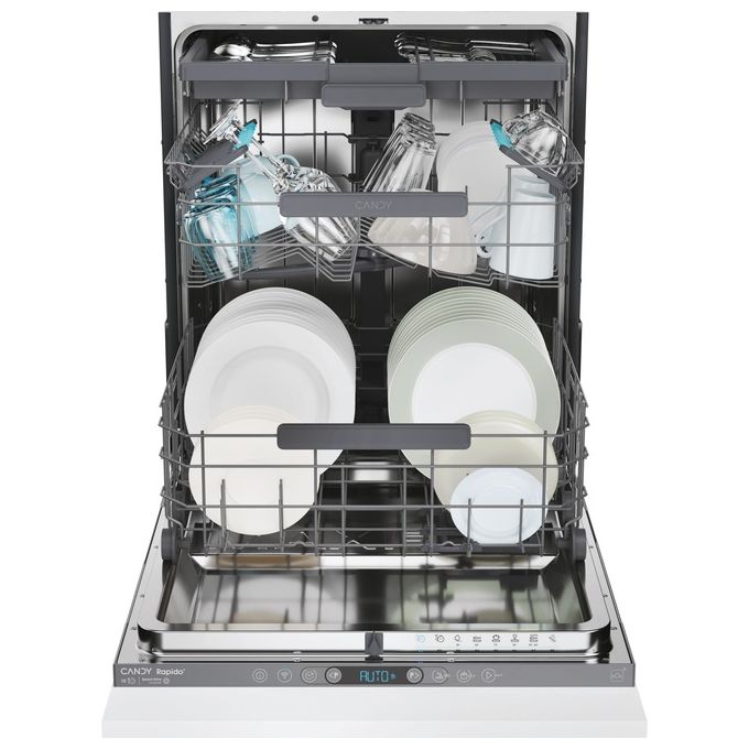 Candy Rapido' CI 5C6F1A Lavastoviglie da incasso 15 coperti Classe C 8 programmi Wi-Fi  BLE