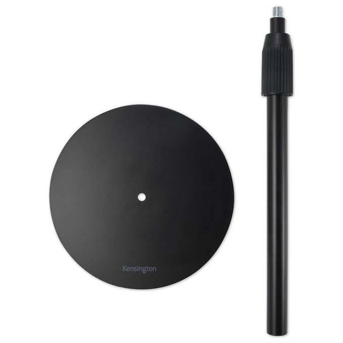 Kensington A1010 Supporto Telescopico da Scrivania Webcam e Sistemi di Illuminazione con Base Antiscivolo