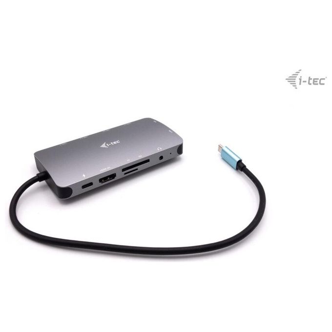 I-Tec C31NANODOCKVGAPD Metal Usb-C Nano Dock Hdmi-Vga con Lan e Power Delivery 100W