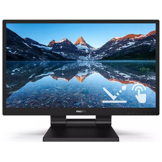 Philips Monitor SmoothTouch 23.8'' LED IPS 242B9T - 00 1920 x 1080 Full HD Tempo di Risposta 5 ms