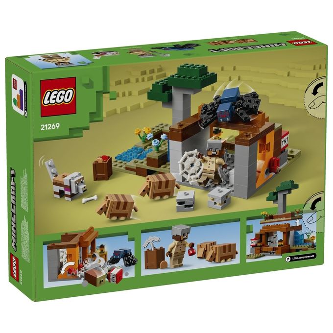 LEGO Minecraft Spedizione nella Miniera dell'Armadillo