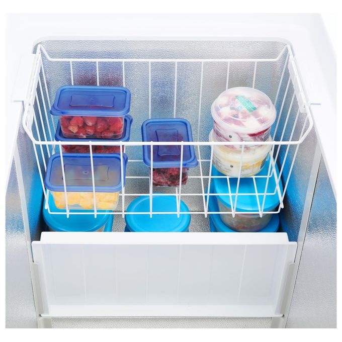 Whirlpool WHE31352 FO 2 Congelatore a Pozzetto Capacita' 312 Litri Classe energetica E  FastFreezing Tecnologia 6° SENSO Space Max 91,6 cm Bianco