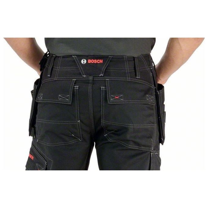 Bosch Pantaloni Craftsman Wht09 Nero Taglia L V82-50
