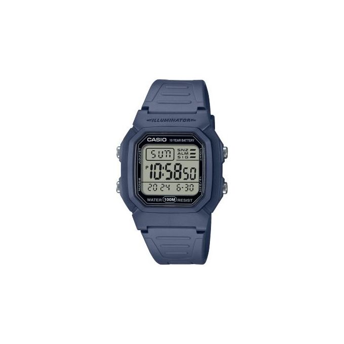 Casio Orologio Digitale da Uomo al Quarzo con Cinturino in Acciaio Inossidabile