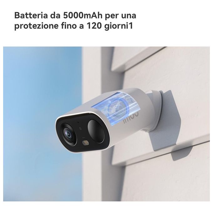 Imou Security Cameras Cell Go Full Color Kit Telecame 2k (3mp)  Pannello Solare