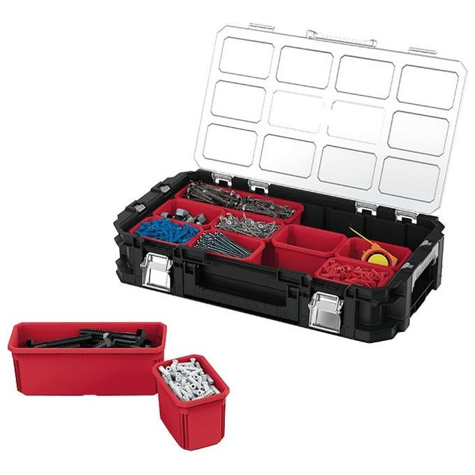 Keter Connect Organizer Con Vassoi Estraibili In Plastica