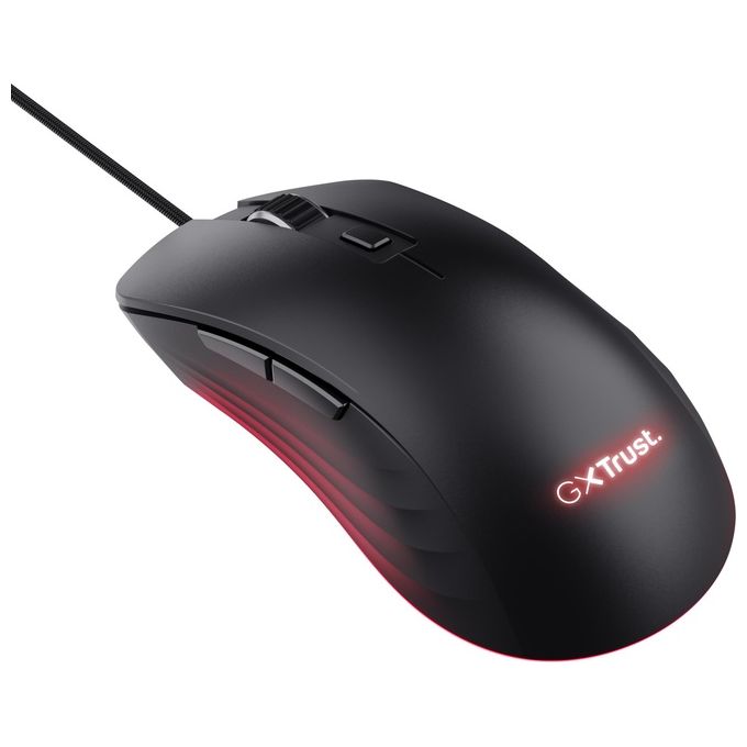Trust Gaming GXT 924 Ybar Mouse Gaming Nero