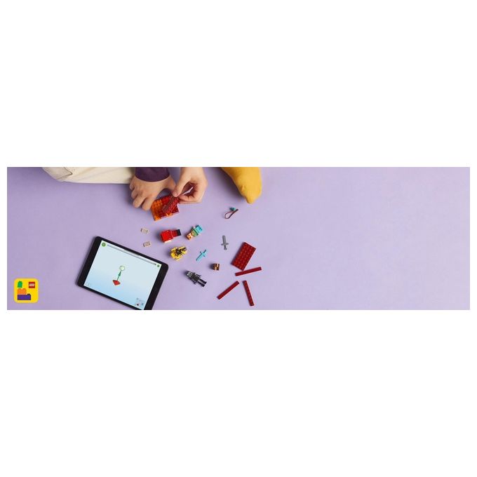 LEGO Minecraft Battaglia sul Ponte del Nether Gioco d'Avventura per Bambini e Bambine da 6 Anni Piccolo Set da Costruire con Funzioni e 4 Personaggi del Videogioco Idea Regalo di Compleanno 21266