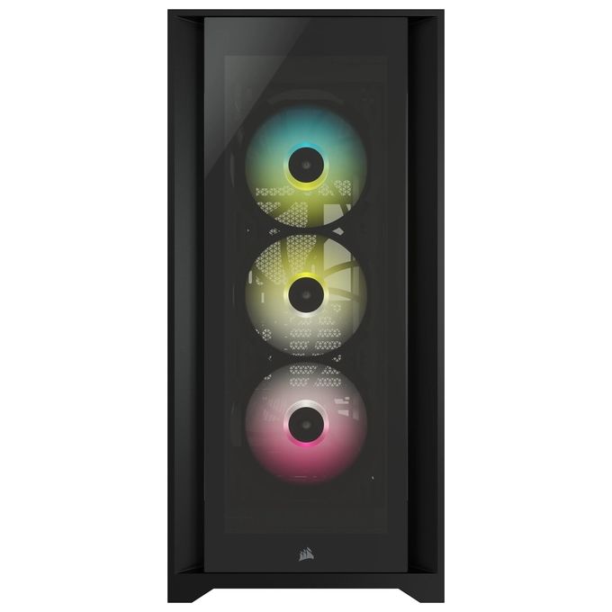 Corsair iCUE 5000X Middle Tower Vetro Temperato No-Power minITX-mATX-ATX