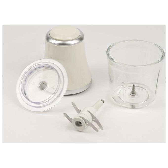 G3 Ferrari G20163 Tritatutto 500W Contenitore in Vetro 500ml 4 Lame